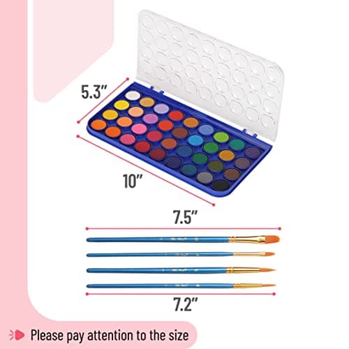 Mr. Pen- Watercolor Paint Set, 40 pcs, 36 Colors, Watercolor Paints — view 2