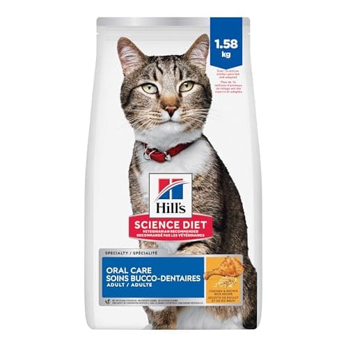 Hill's Science Diet Adult Oral Care Chicken Recipe Dry Cat Food 1.58 kg Bag