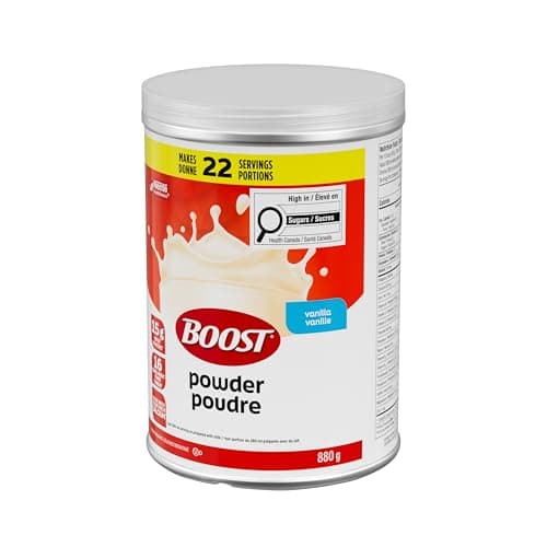 BOOST Powder- Vanilla Instant Breakfast Drink Mix, 880g canister — view 10