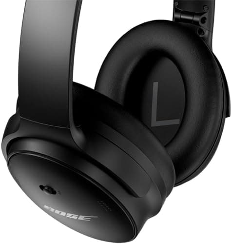 Bose QuietComfort 45 Bluetooth Wireless Noise Cancelling Headphones - Triple Black (Renewed) — view 4