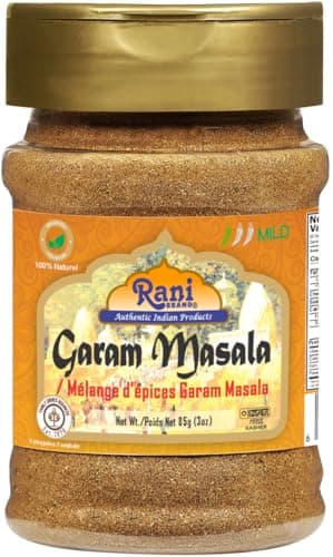 Rani Garam Masala Indian 11-Spice Blend 3oz (85g) PET Jar ~ All Natural, Salt-Free | Vegan | No Colors | Gluten Friendly | NON-GMO| Kosher | Indian Origin