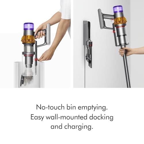 Dyson V15 Detect Plus Cordless Vacuum, Illumination Reveals dust, 240AW, 3 Power Modes, Up to 60 Minutes,² Deep Cleans Hard Floors and Carpets, Detangles pet Hair, Converts to Handheld — view 9