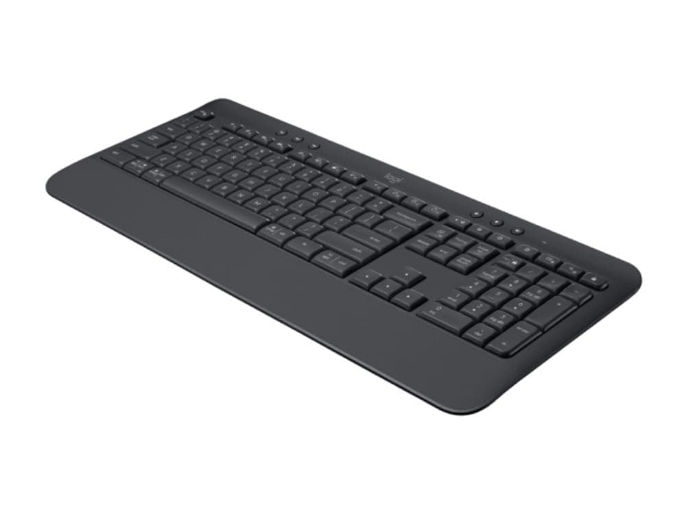 LOGITECH Signature K650 Comfort Full-Size Wireless Keyboard with Wrist Rest Graphite — view 5