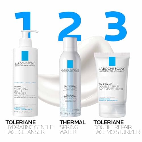 La Roche-Posay Toleriane Double Repair Face Moisturizer, Daily Moisturizer Face Cream with Ceramide and Niacinamide for All Skin Types, Oil Free, Fragrance Free — view 7
