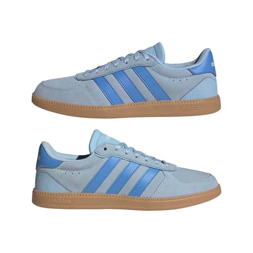 Adidas Women's Breaknet Sleek, Clear Sky/Real Blue/Off White, 7 — view 6