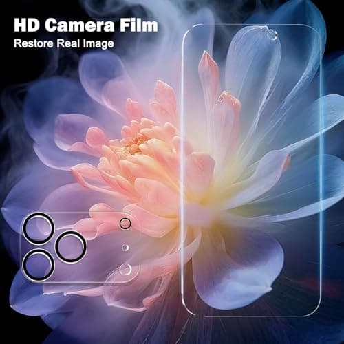 PEHAEL 3+3 Pack for iPhone 17 Pro Max Privacy Screen Protector with Camera Lens Protector Full Coverage Anti-Spy Tempered Glass Film 9H Hardness Easy Installation Bubble Free [6.9 inch] — view 4