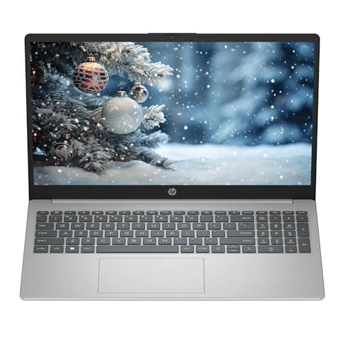 HP 15.6" FHD Business & Student Laptop Computer, 10-Core Intel Core i5, Windows 11 Pro Laptop with Microsoft Office Lifetime Suite, PLUSERA Earphones, Silver (Silver, 32GB RAM | 1TB SSD) — view 3