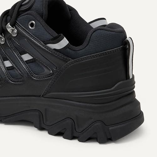 Amazon Essentials Men's Waterproof Hiking Shoes with Memory Foam Insole, Black, 11.5 — view 5