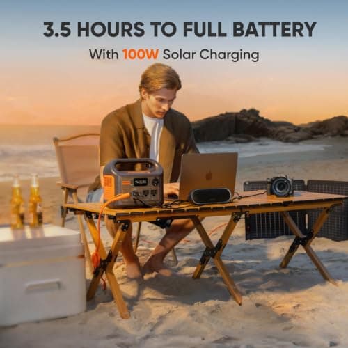 Jackery Portable Power Station Explorer 300, 292Wh Backup LiFePO4 Battery, Solar Generator for Outdoors Camping Travel Hunting Blackout (Solar Panel Optional) — view 5