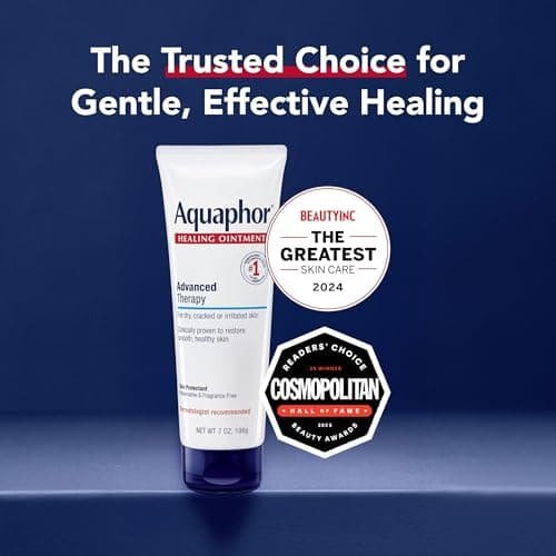 Aquaphor Healing Ointment Advanced Therapy Skin Protectant, Dry Skin Body Moisturizer, 7 Oz Tube — view 13