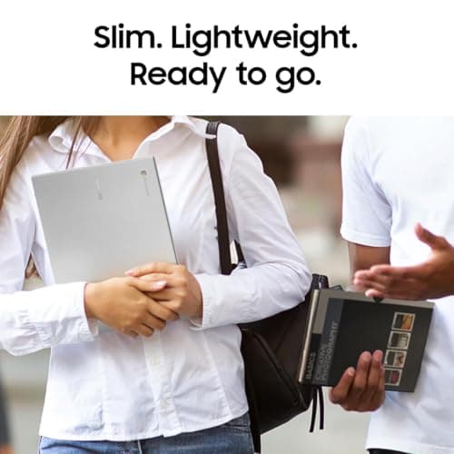Samsung 14" Galaxy Chromebook Go Laptop PC Computer, Intel Celeron N4500 Processor, 4GB RAM, 64GB Storage, ChromeOS, XE340XDA-KA2US, Student Laptop, Silver — view 4