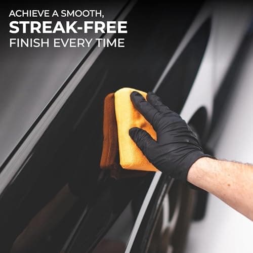 The Rag Company - The Pearl Microfiber Detailing Applicator Sponges (6-Pack) Versatile Detailing Tool, Excellent for Applying Wax, Sealants, Coatings and Other Automotive Products, 3in x 5in, Orange — view 3