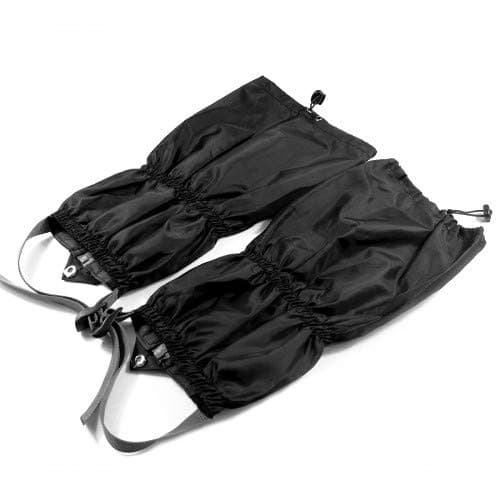 volumoon Polainas Impermeable, 39 cm Polainas a Prueba de Nieve Al Aire Libre, Transpirables Antipicaduras Oxford Polainas, para Caza Montaña Esquí Aire Libre Viaje (1 Par, Negro) — view 4