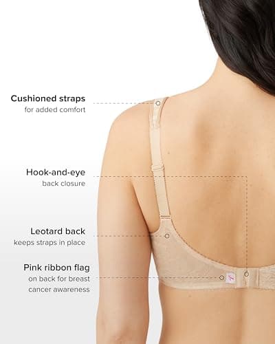Wacoal Awareness Seamless Underwire Bra 85567 Natural Nude 44H — view 3
