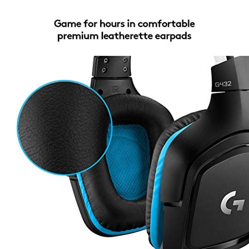 Logitech G432 Wired Gaming Headset - Black — view 4