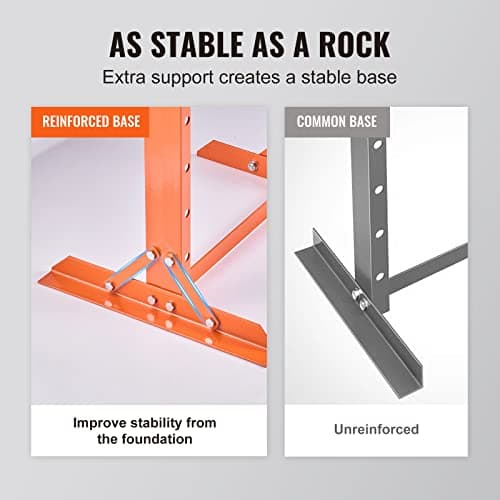 VEVOR Hydraulic Shop Press, 12 Ton H-Frame Hydraulic Garage/Shop Floor Press, Adjustable Shop Press with Press Plates, Heavy Duty Hydraulic Press for Garage, Shop, Workshop — view 3