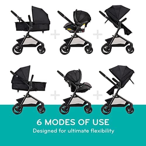 Evenflo Pivot Modular Travel System with SafeMax Car Seat — view 2