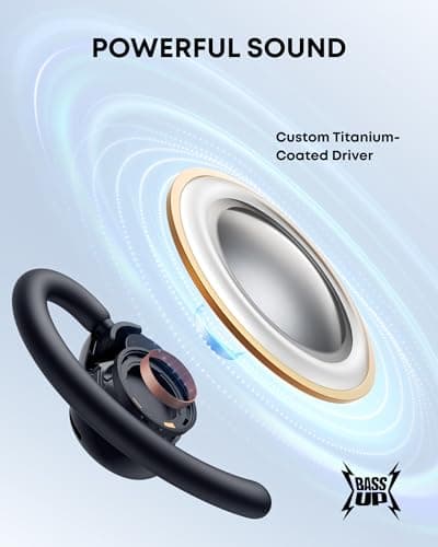 soundcore by Anker V20i Open-Ear Headphones, Adjustable Ear Hooks — view 4