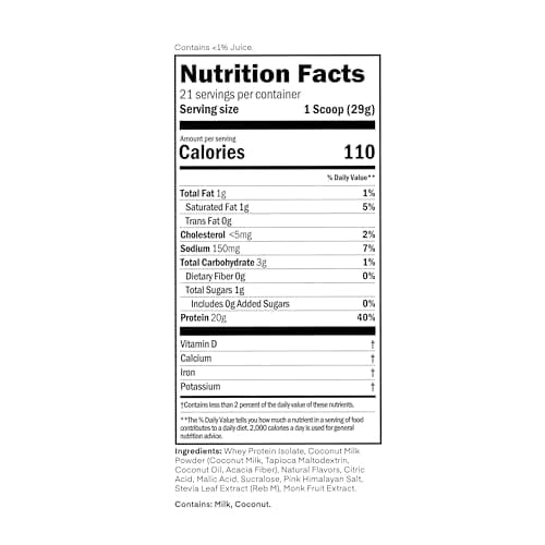 Oath Nutrition Clear Whey Isolate Protein Powder, Frosty Lemonade, 20g Complete Protein per Serving, No Added Sugar, Grass-Fed, 21 Servings — view 2