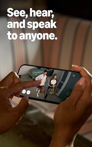 Ring Spotlight Cam Plus, Battery, Home or business security with HD video, Two-Way Talk, Color Night Vision, and Security Siren, 3-pack, White — view 2