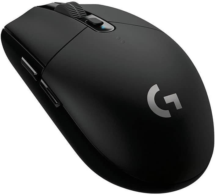 Logitech G G305 LIGHTSPEED Wireless Gaming Mouse, HERO 12K Sensor, 12,000 DPI, Lightweight, 6 Programmable Buttons, 250h Battery Life, On-Board Memory, PC,Mac - Black — view 3