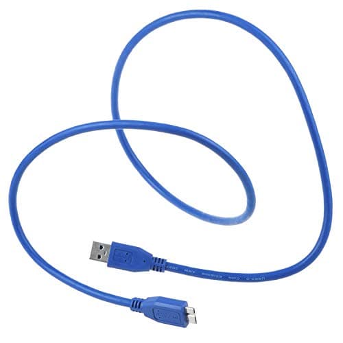 SLLEA 3 FT USB 3.0 Power Charger Data Cable/Cord for Seagate External Hard Drive Disk — view 2