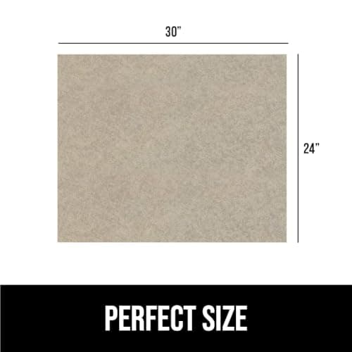 GORILLA GRIP LeakGuard Non-Adhesive Under Sink Mat for Kitchen Cabinet, Waterproof Quick Dry Shelf Liner, Durable Absorbent Felt Mats for Bathroom Sinks, Cabinets, Dresser, Easy to Trim, 24x30 Beige — view 6