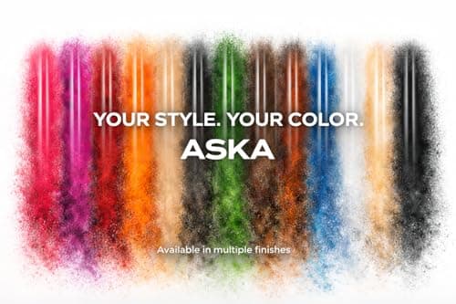 ASKA L2 2-Piece Pool Cue Stick, 58-inches Hard Rock Canadian Maple, 13mm Hard Tip (Mahogany, 21-Ounce) — view 3