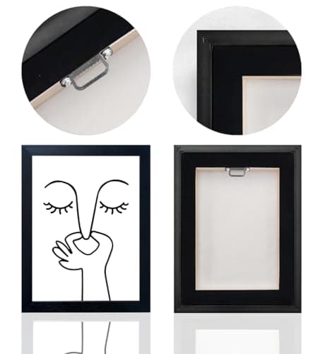 Black and White Bathroom Wall Decor Bad Smell Humorous Wall Art Funny Guest Toilet Picture Print Painting Modern Minimalistic Bathroom Sign — view 3