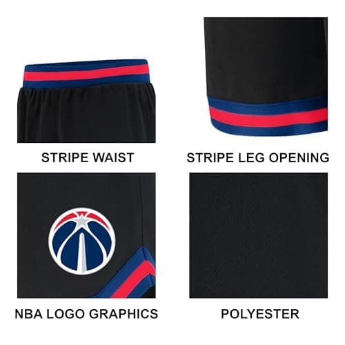 Ultra Game NBA Men's Active Knit Basketball Training Shorts — view 4