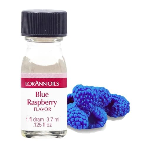 LorAnn Blue Raspberry SS Flavor, 1 dram bottle (.0125 fl oz - 3.7 ml - 1 teaspoon) - 2 Pack