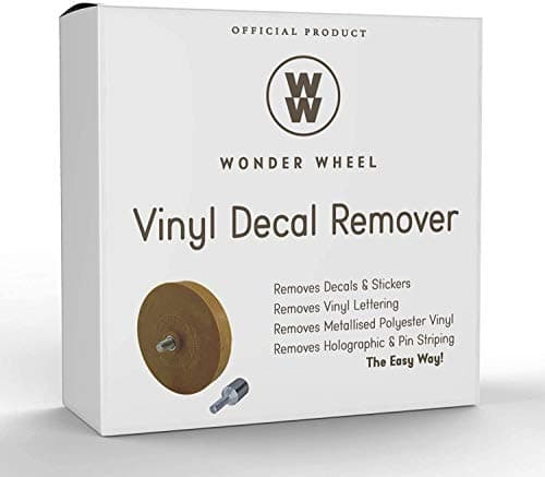 Wonder Wheel 4" Decal Remover Eraser Wheel Toolkit, Remove Car Decals, Vinyl & Stickers in Minutes, Adhesive Remover Rubber Wheel, Emblem Removal Tool, Adhesive Eraser, Drill Adapter Supplied — view 4