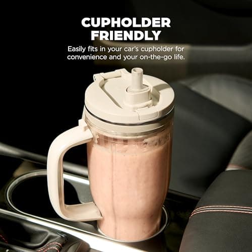 Ninja BlendBOSS | Personal Smoothie Tumbler | 26oz Travel Tumbler w/Leakproof Lid, Detachable Straw & Integrated Chug Spout | Dishwasher Safe & BPA Free | Stone Mint | XSKDB326SLST — view 4