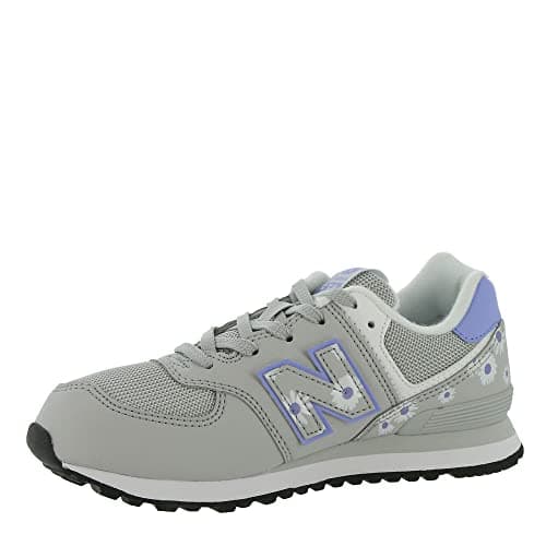 New Balance Kids 574 V1 70s Racing Lace-up Sneaker, SUMMER FOG/VIBRANT VIOLET, 10.5 W Little Kid (4-8 Years) — view 4