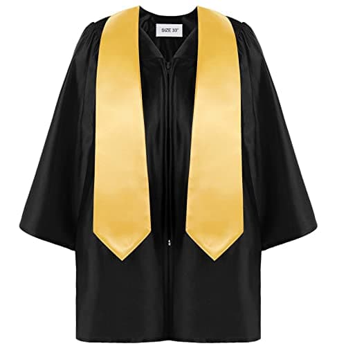 Kindergarten Graduation Cap and Gown 4 Pc Kids Preschool Toddler Stole Sash First Generation Decorations Stoles 2026 — view 3