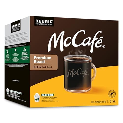 McCafe Premium Medium Dark Roast K-Cup Coffee Pods, 48 Count, For Keurig Coffee Makers — view 2