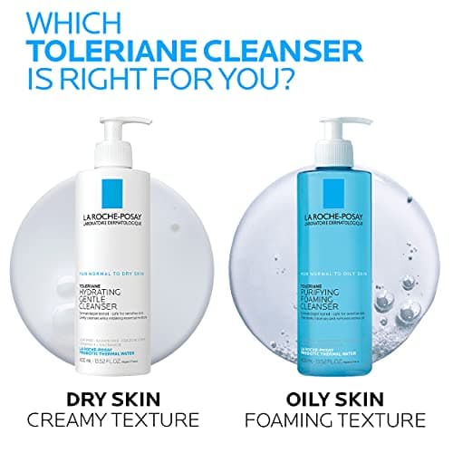 La Roche-Posay Toleriane Purifying Foaming Facial Cleanser, Oil Free Face Wash for Women & Men with Niacinamide + Ceramides, Pore Cleanser Safe For Sensitive Skin, Won’t Dry Out Skin, Soap Free, 400ml — view 6