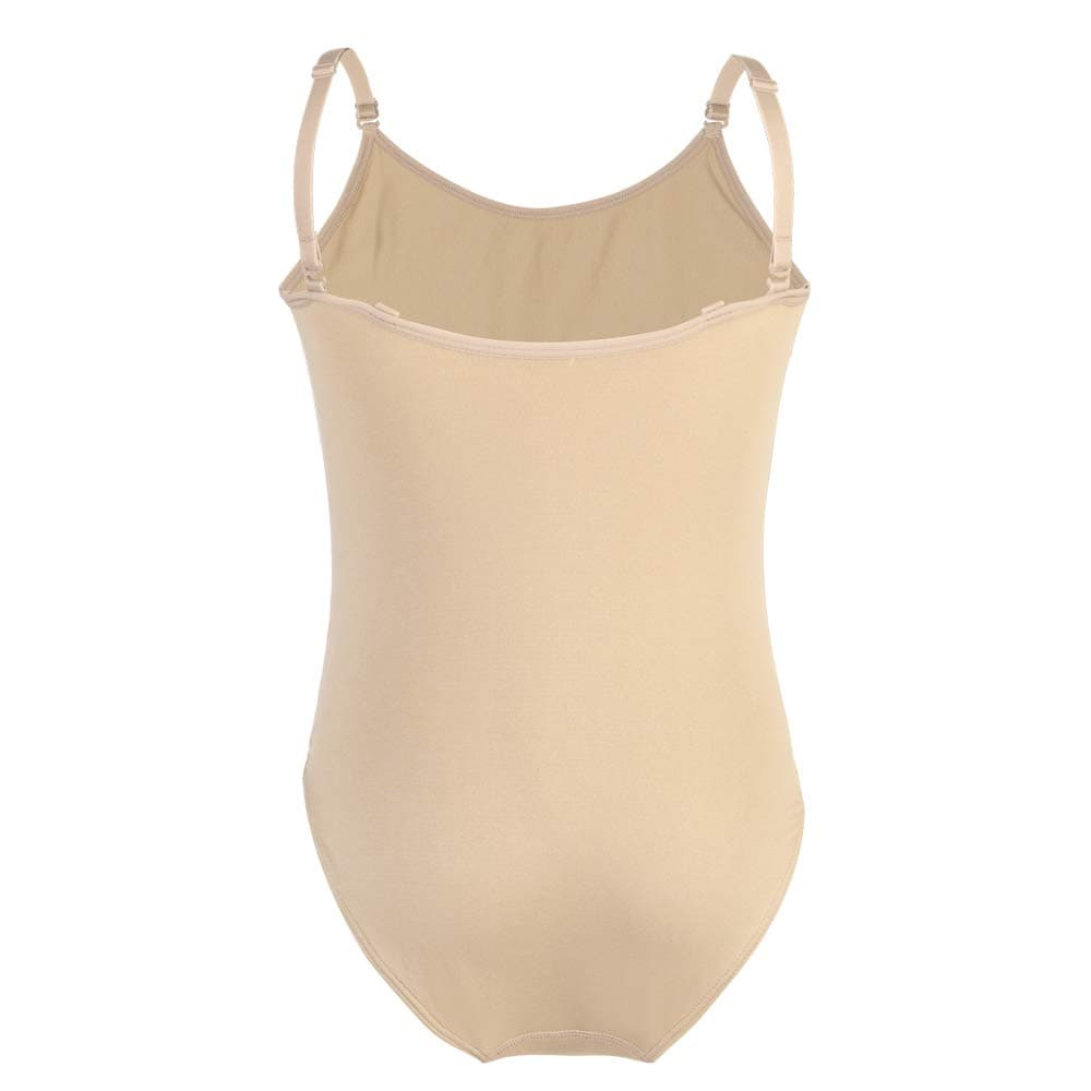 Soudittur Maillot de Danza Clásico Tirantes para Niña Ballet Body Leotardo Ropa Interior de Baile Sin Costuras con Correas Ajustables — view 2