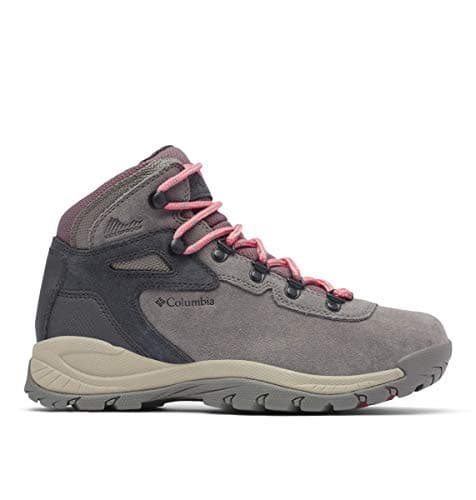 Columbia Women's Newton Ridge Plus Waterproof Amped Leather & Suede Hiking Boot Stratus/Canyon Rose, 10 Regular US — view 5