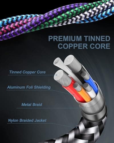 iPhone 17 USB C Aux Cord for Car 3.3ft, USB C to 3.5mm Audio Aux Jack Cable