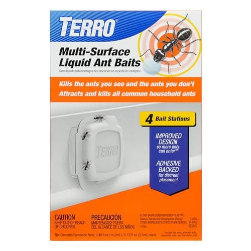 TERRO Multi-Surface Liquid Ant Baits, 4-Pack, Indoor Bait Stations for Home — view 10