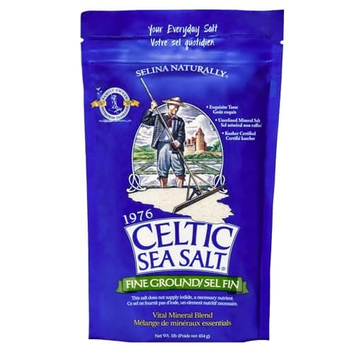 Celtic Sea Salt, Fine Ground, 16 Ounce