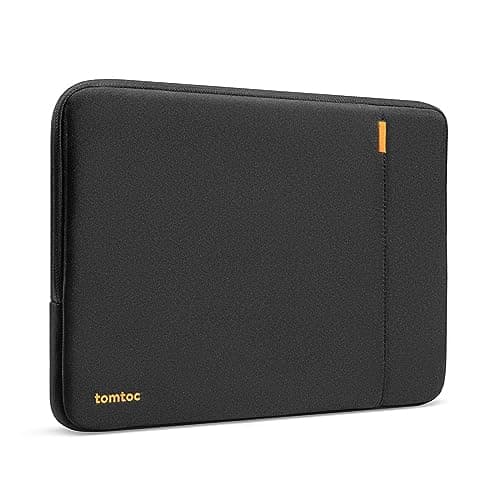 tomtoc 360° Protective Laptop Sleeve for 13-inch New MacBook Air M5/A3449 (2026) M4/A3240, M3/A3113, M2/A2681, M1/A2337, Water-Resistant Computer Case Bag Fits 13" MacBook Neo A18 & MacBook Pro M2/M1