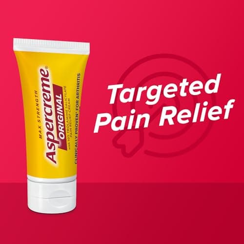 Aspercreme Original Pain Relief Cream for Arthritis, Joint & Muscle Pain, Non-Greasy Topical Analgesic with Moisturizing Aloe & Max-Strength 10% Trolamine Salicylate, 3 oz. — view 2