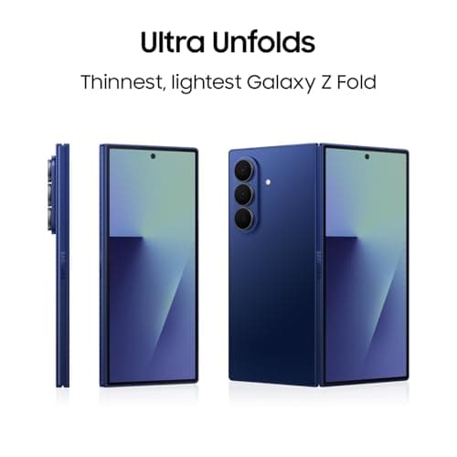 Samsung Galaxy Z Fold7, 512GB, Silver Shardow (CAD Version & Warranty) - AI Smartphone, Snapdragon 8 Elite, 200MP, Foldable Dynamic AMOLED Display, Mult-Tasking w/Galaxy AI - Financing Available — view 2