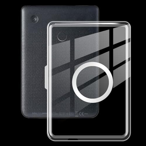 360 Degree Rotating Case for 6" Kobo Clara Colour 2024 Released, Detachable Magnetic Design Protective Adjustable Stand Cover Clear Back with Auto Sleep/Wake, Cat's Dreams — view 5