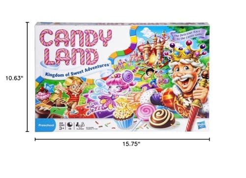 Hasbro Gaming Candy Land Kingdom of Sweet Adventures Board Game for Kids, Gifts for Boys and Girls, Ages 3 & Up (Amazon Exclusive) — view 4