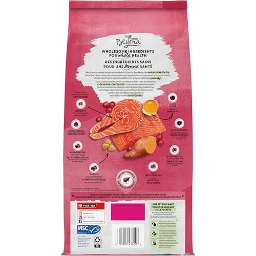 Beyond Grain Free Natural Dry Cat Food, Indoor Cat Wild-Caught Salmon & Egg - 2.26 kg Bag — view 2