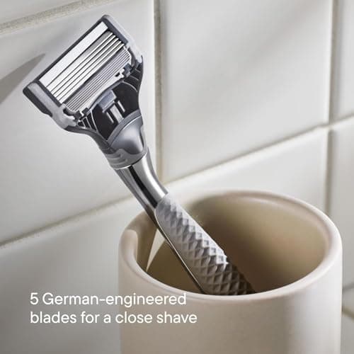 Harry's Original Razor Blades for Men - 10 Count - Premium Razor Blade Refill Cartridges - German Engineered — view 4