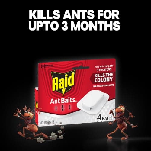 Raid Ant Killer Baits, for Household Use, Kills the Colony, Kills Ants for 3 Months, Child Resistant, 4 Count — view 5